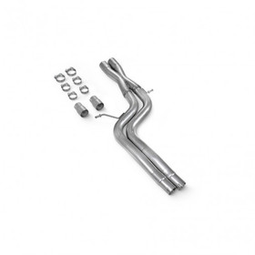 Audi S4 3.0 TFSI V6 Quattro & Avant B8/B8.5 Centre silencer delete with X-pipe