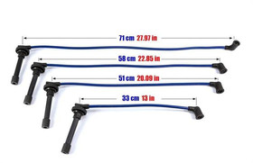 Przewody zapłonowe Honda Civic Integra Aerodeck 98-01 Czerwone