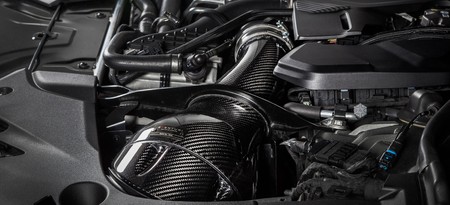 Intake system BMW F9X M5 / M8 Black Carbon with covers Eventuri