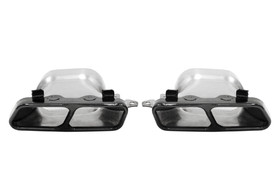 Exhaust tip 210×80 mm, inlet 140×85 mm – Mercedes A45/S600