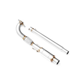 Downpipe Audi A3 8P 1.8/2.0 TFSI with muffler
