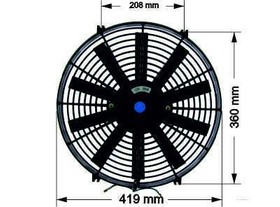 Fan 16" Type 1 Push/Pull