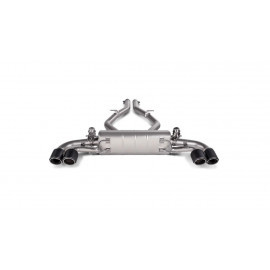 Alfa Romeo Giulia Quadrifoglio Slip-On Line (Titanium) Akrapovic