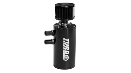 Oil Catch Tank 0.3L 12mm / 15mm Black