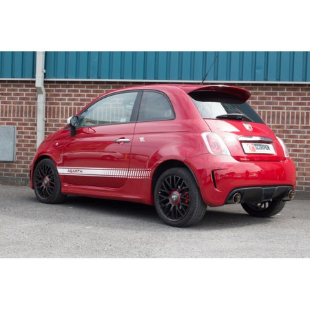 CatBack Fiat 500/595 Abarth 1.4 (IHI/Garrett Turbo) Non-resonated