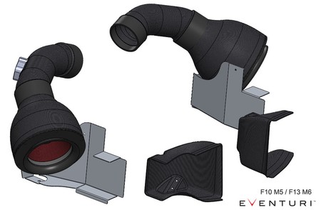 Intake system BMW F13 M6 Black Carbon Eventuri  