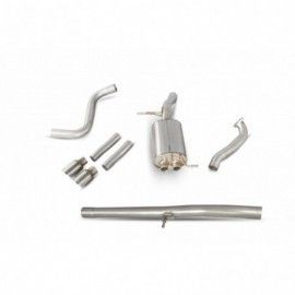 CatBack Ford Fiesta EcoBoost 1.0T 100/125/140 PS Non-resonated