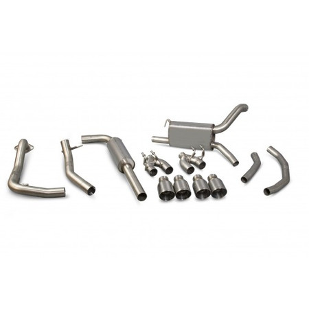 CatBack Honda Civic Type R FK2 LHD Resonated