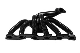Exhaust manifold Nissan Skyline GTR R32 R33 R34 TopMount Black Steel