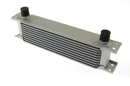 Oil Cooler 10-Row 260x70x50 AN8 Silver