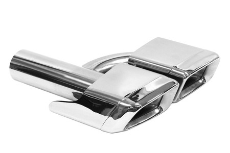 Końcówka tłumika 255×100 mm, wejście 63 mm – Mercedes E63 W212