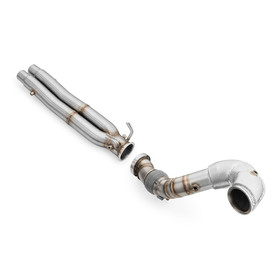 Downpipe Audi TTRS 2.5 TFSI with heat shield