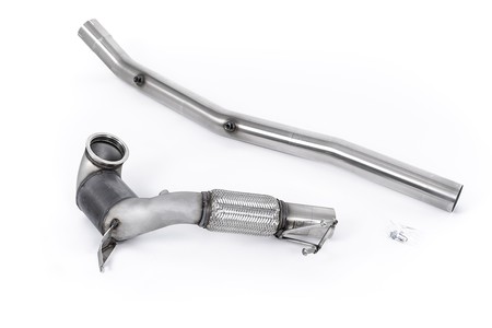 Downpipe ze sportowym katalizatorem Volkswagen Golf MK8 R 2.0 TSI 320PS ( modele bez GPF / dla rynku północnoamerykańskiego ) 2022 - 2025 Milltek Sport