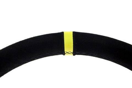 PRO sport steering wheel 350 mm black suede – 0 mm offset