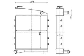 Performance Radiator Austin Mini Classic Cooper