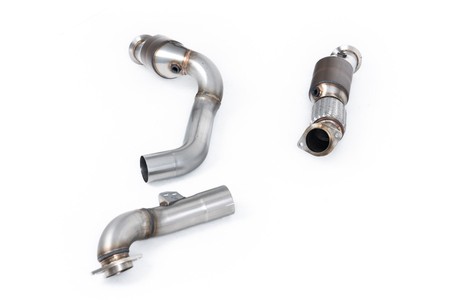 Large Bore Downpipe and Hi-Flow Sports Cat BMW 2 Series M2 Coupe ( G87 S58 OPF/GPF Models ) 2023 - 2025 Milltek Sport