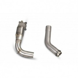 Downpipe Honda Civic Type R FK2 RHD with Sports Catalyst