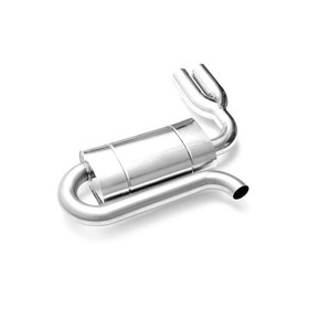 Universal elliptical muffler E206GP 63 without embossing