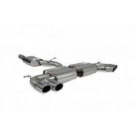 CatBack Volkswagen Golf R MK7.5 (facelift, GPF i bez GPF) wyciszony