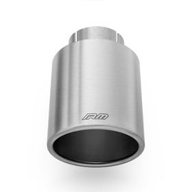 Straight stainless steel satin tip KPZS89/63