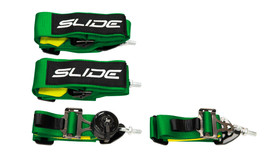 Racing seat belts SLIDE V2 Quick dark green 4p 3" 