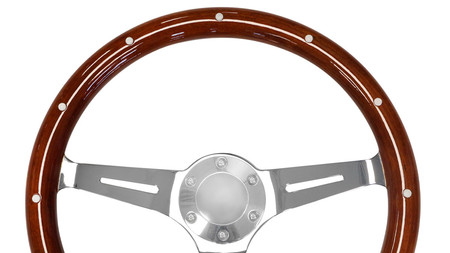 Steering wheel 380 mm – wood