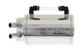 Oil Catch Tank 15mm Silver D1Spec