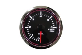 Diesel Tachometer 52mm STP2B Auto Gauge
