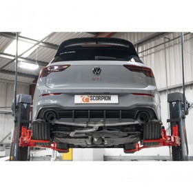 CatBack Volkswagen Golf MK8 GTI Clubsport Resonated Predator