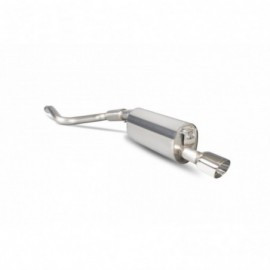 CatBack Ford Fiesta ST150 Resonated