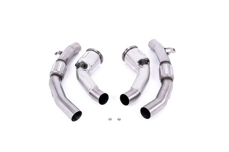 Downpipe ze sportowym katalizatorem Audi RS7 C8 4.0 V8 bi-turbo (modele bez OPF/GPF - modele USA/ROW) 2019 - 2025 Milltek Sport