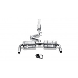 Renault Clio III RS 200 Evolution Link pipe set Stainless Steel Akrapovic