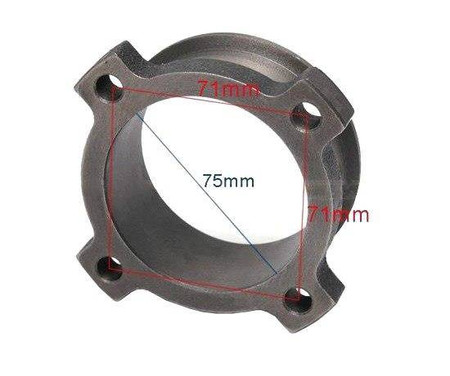Downpipe Flange T03 4 Bolts to 3" V-Band Cast