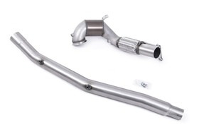 Large Bore Downpipe and Hi-Flow Sports Cat Volkswagen Golf MK8 R 2.0 TSI 320PS ( Non-GPF / North American Models Only ) 2022 - 2025 Milltek Sport