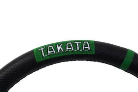 Kierownica sportowa PRO 350 mm Takata skórzana – offset 80 mm