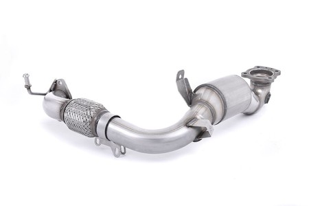 Large Bore Downpipe and Hi-Flow Sports Cat Ford Fiesta MK7/MK7.5 1.0T EcoBoost ( 100/125/140PS ) 2013 - 2017 Milltek Sport