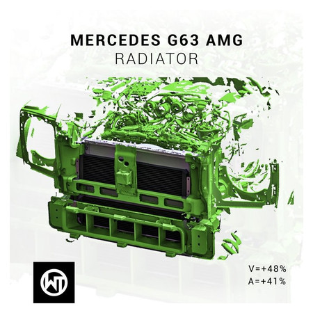 Chłodnica wody Mercedes G63 AMG Competition Wagner Tuning