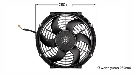 Fan 10" Type 2 Push/Pull