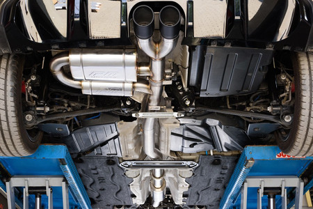 Catback MINI Cooper S F56 LCI JCW B48D końcówka 3