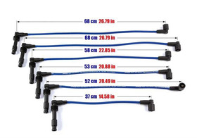 Ignition Leads Opel Calibra Vectra Omega Saab 900 2.5 3.0 V6 Red