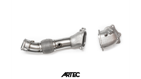 Rura wylotowa Mitsubishi Evo 10 4B11T 3.5" odlew – wersja 1