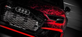 Headlight insert Audi RS3 Race STAGE 3 air intake Eventuri  