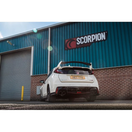 CatBack Honda Civic Type R FK2 RHD Resonated