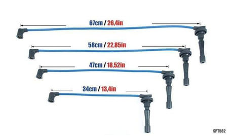 Ignition Leads Honda CR-V I 2.0L B20 K20 95-01 Blue