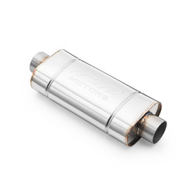 Sport Straight-through Muffler 60/300 mm ES001 Elliptical - Universal, Acid-resistant Steel T304