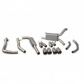 CatBack Honda Civic Type R FK2 LHD Resonated