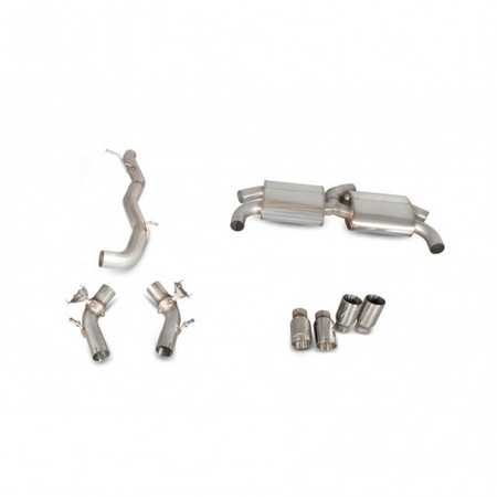 CatBack Audi SQ2 Non-resonated with Electronic Valves