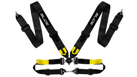 Racing seat belts SLIDE V2 Quick carbon black 4p 3" 