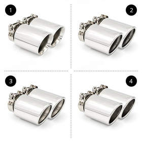 Catback MINI Cooper S F56 LCI JCW B48D końcówka 1