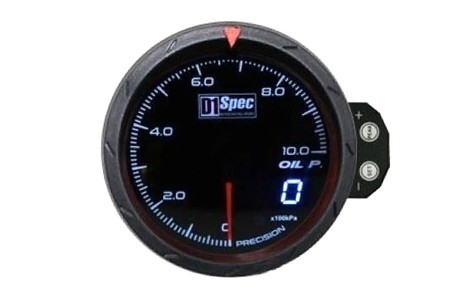 Zegar 60mm Ciśnienie Oleju D1Spec